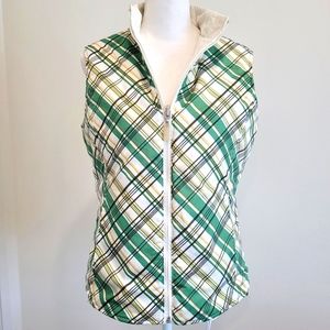 Cutter & Buck Women's Reversible Zip Front Quilted Vest